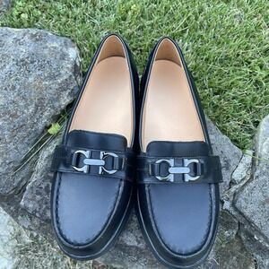 Dr. Comfort-Women's Diabetic Shoes Size 8.5M Black Leather Horse Bit Detail NWOB